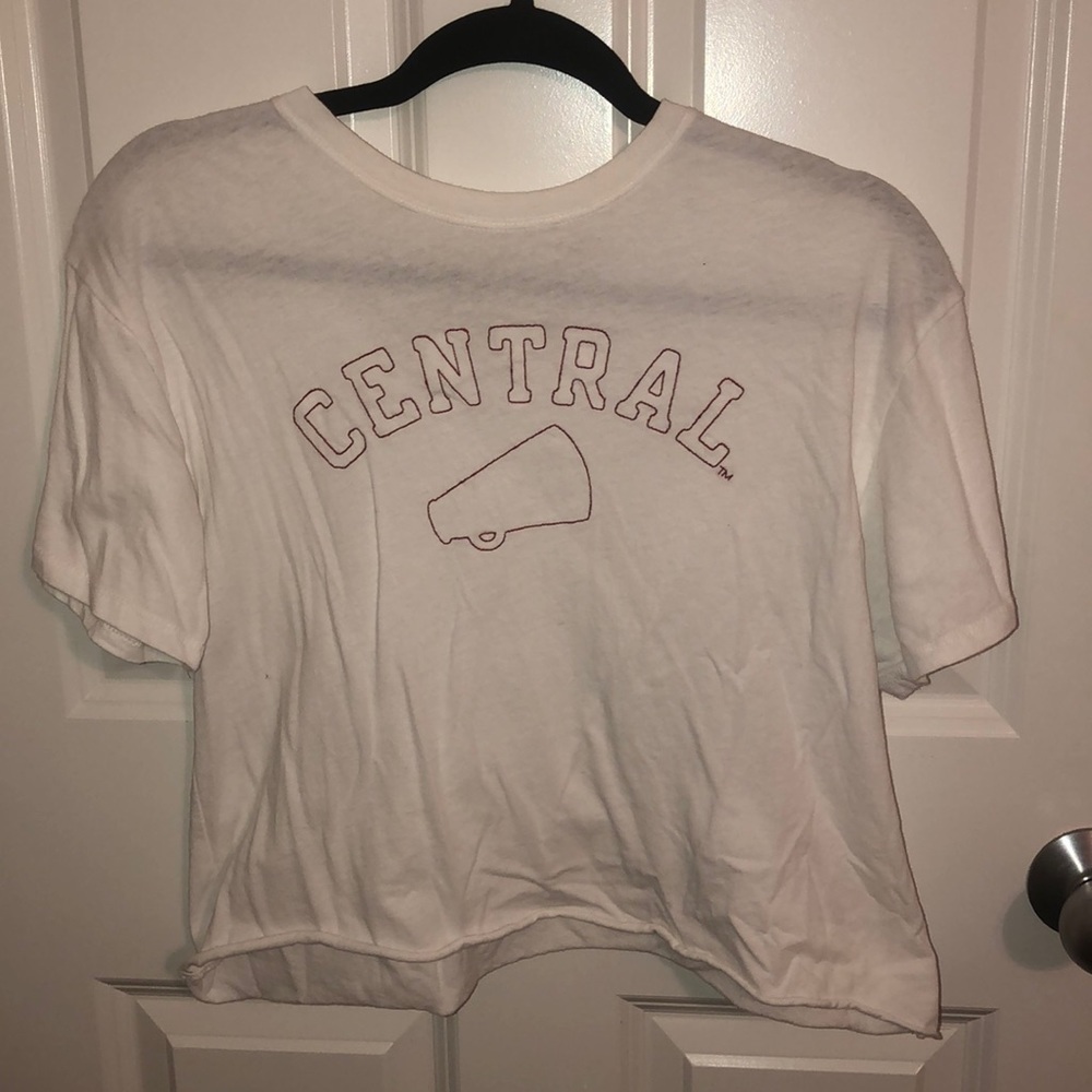 Embroidered CWU Crop Top